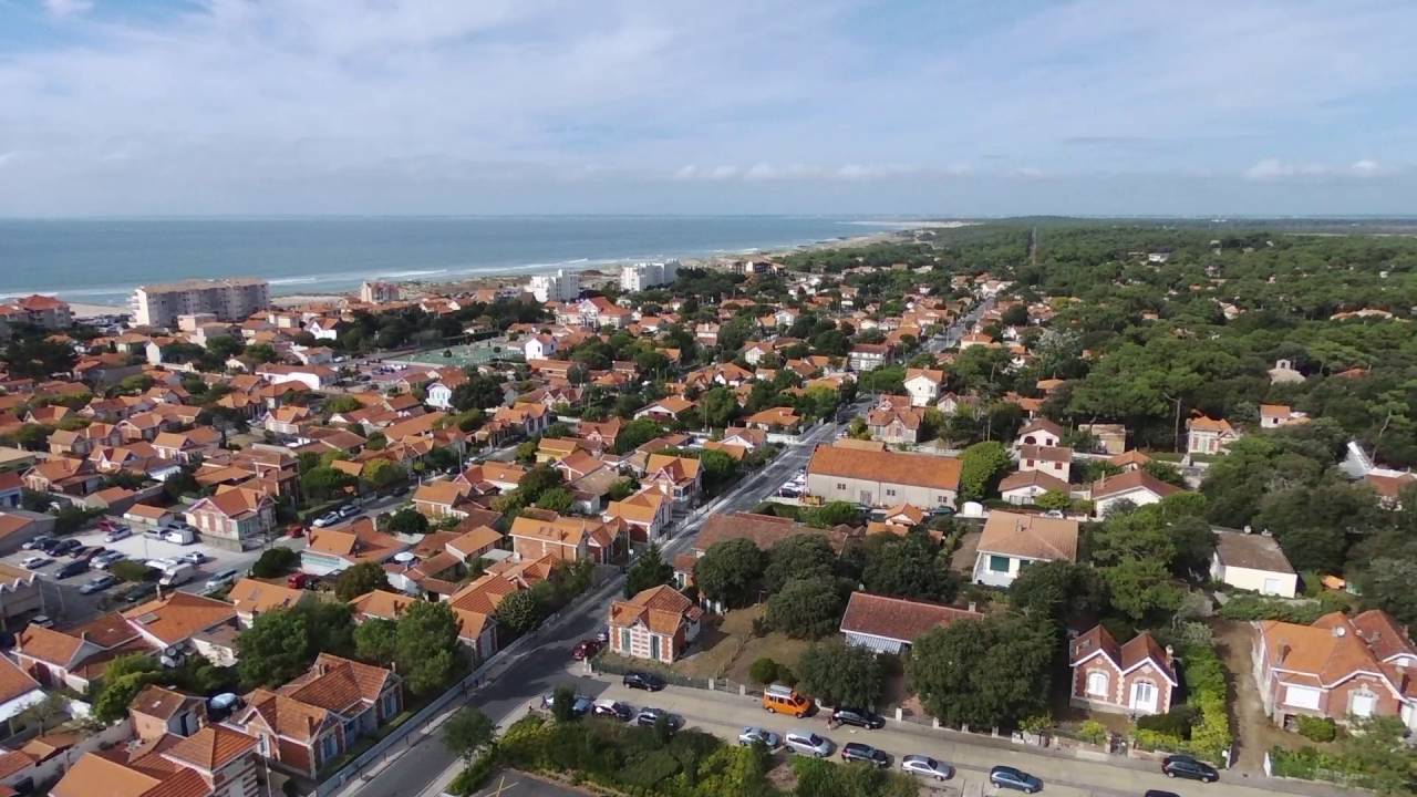 Vue aérienne de Soulac sur Mer YouTube Vue aérienne de Soulac sur Mer YouTube