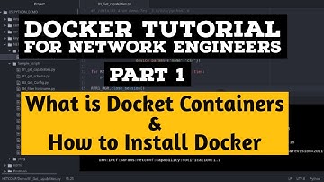 Docker Tutorial For Network Engineers: Part 1 Introduction to Containers and How to Install Docker
