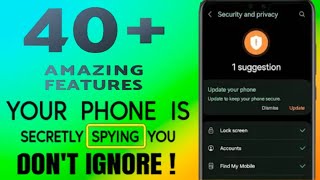 Samsung Device 40+ Security &amp; Privacy Best Usfull Features One UI 8 Update Samsung 