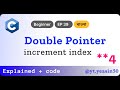 Array & Double Pointers in C - Part 4 | C Programming Bangla