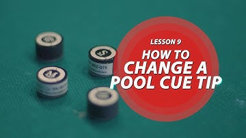 Billiards Tutorial: How to Change a Pool Cue Tip!!!
