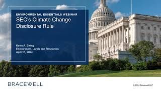 SEC Climate Disclosure Rule