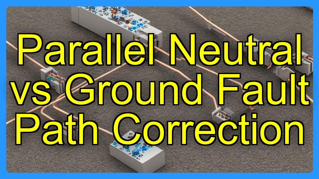 Parallel Neutral vs Ground Fault Path Correction