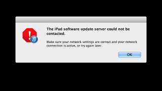 Itunes Could Not Contact The iphone Software Update Server because you Are Not Connected To Internet