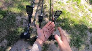 Simplex SP24 vs Nox6 vs Deus 5x9 gold ring/nail test