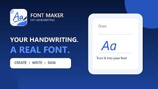 How to Turn Your Handwriting Into a Font on iPhone & Android (Free App)