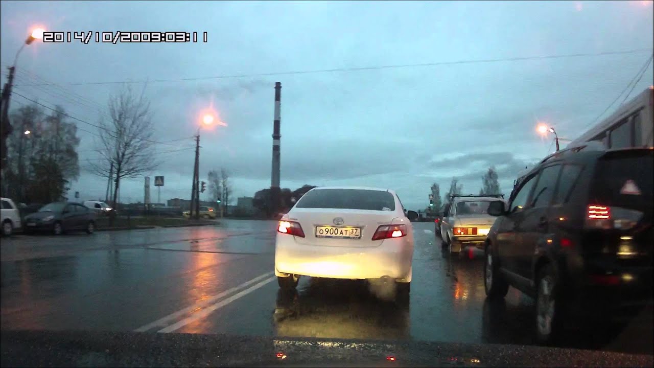 Авария ниссан и автобус