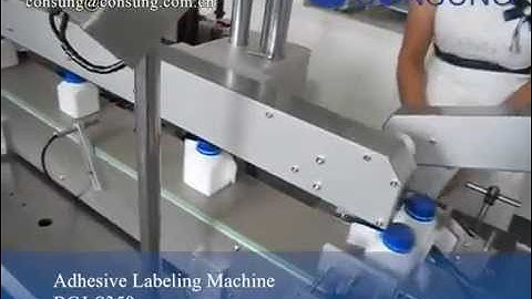 automatic three side labeling machine for square bottle