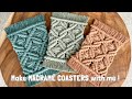 MACRAMÉ COASTERS TUTORIAL | posavasos en macrame | 마크라메 코스터