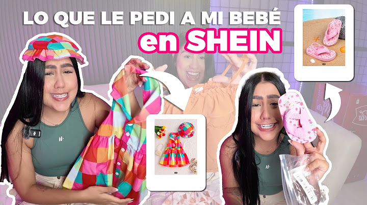 Lo que le pedí a mi bebé en SHEIN
