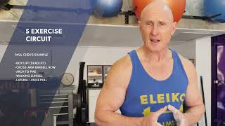 My 5 Exercise Circuit Workout