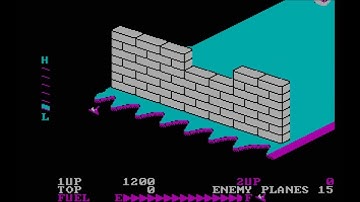 Mark Plays... Zaxxon (IBM-PC/MS-DOS)(CGA)(1984)
