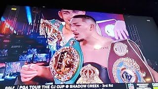 Lomachenko Vs Lopez Post Fight Videos