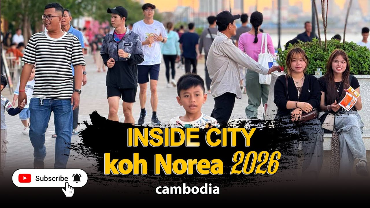 Walking Tour Cambodia | Koh Norea Park 2026