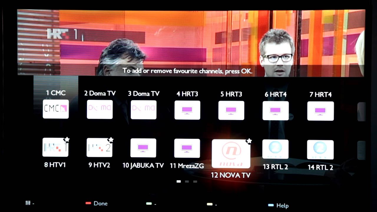 Kako instalirati programe na TV Grundig