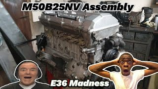 M50B25 NV Engine Assembly - BMW E36