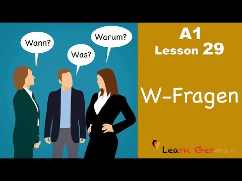 Video: Wie Stellt Man Fragen Auf Deutsch