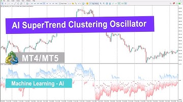 🔖AI SuperTrend Clustering Oscillator for MT4/5  – Free – [TradingFinder]