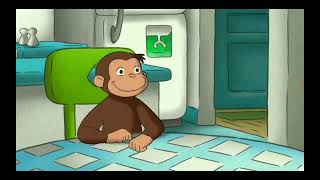 The elephant upstairs.  (curious George)