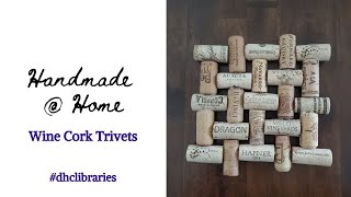 Handmade Home Wine Cork Trivets