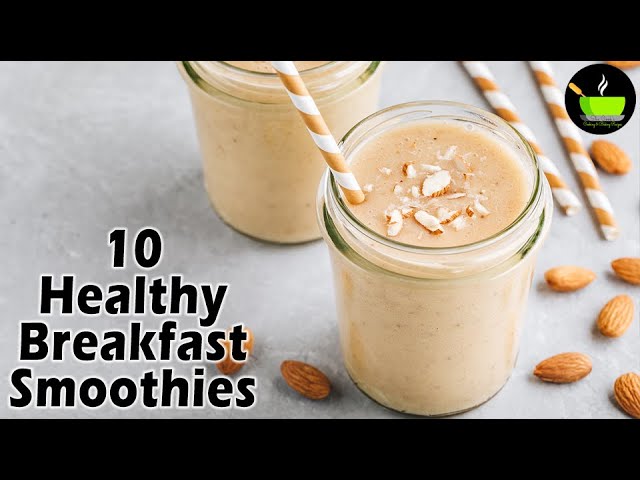 10 Healthy Summer Breakfast Smoothie Recipe | Easy & Healthy Smoothie Recipes| Weight Loss Breakfast | She Cooks