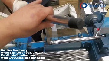 Automatic Steel Pipe Mop Broom Handle Assembling Machine