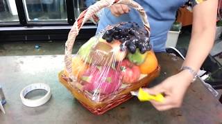 How to make Flower Bouquets, Fruit Baskets - Flower Delivery Singapore