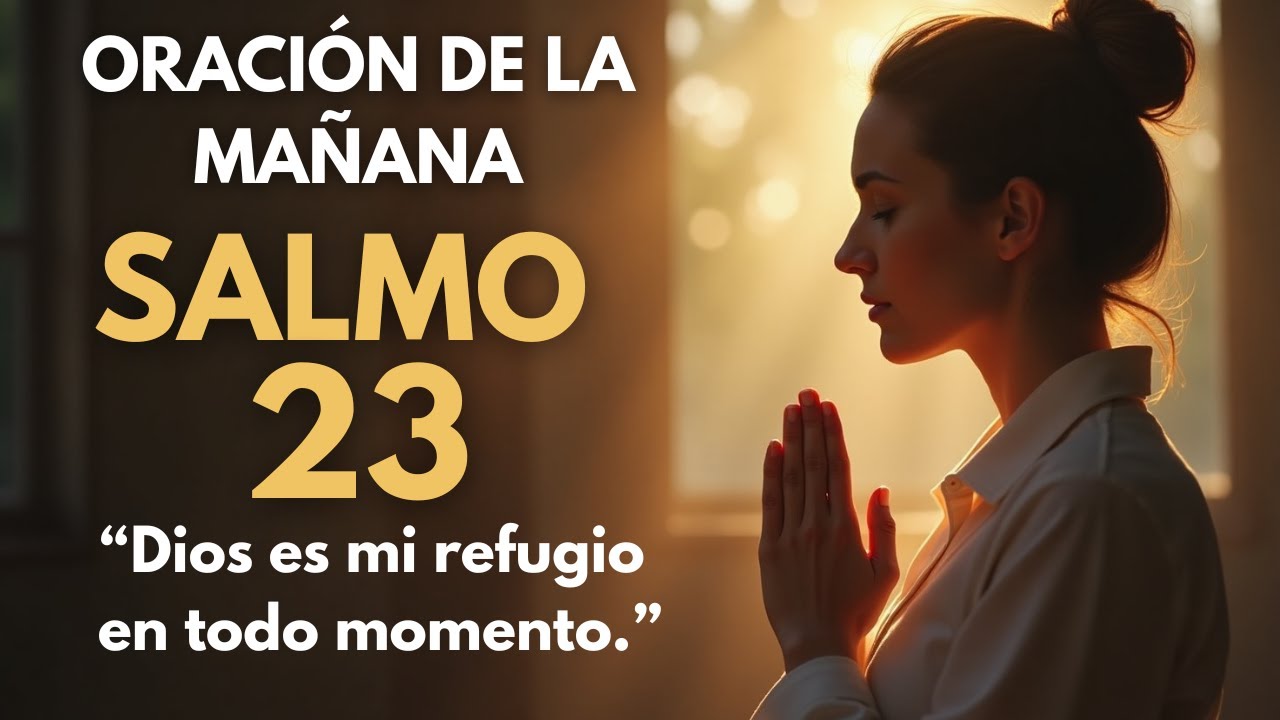🙏Oración de la Mañana con el Salmo 23 | Pide a Dios Provisión, Guía y ...