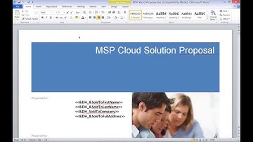 QuoteWerks Word Merging II - The Links Tab