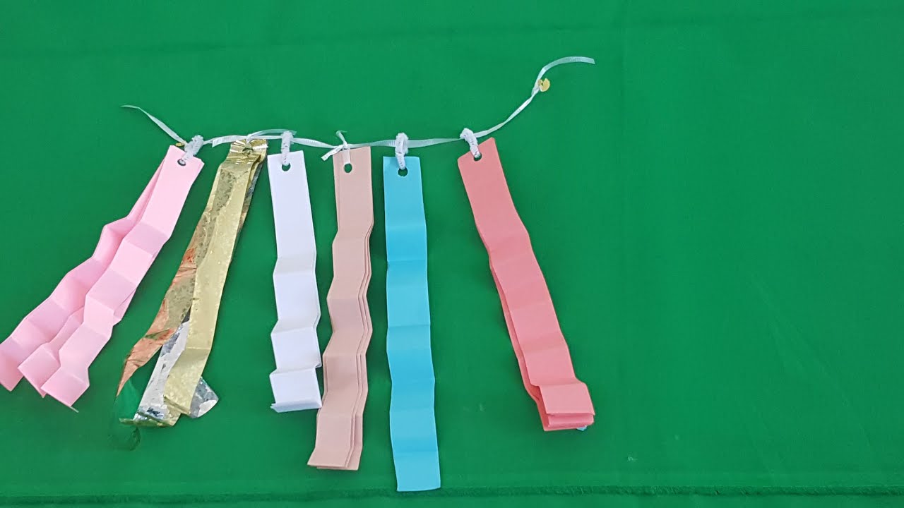 DIY Hanging Streamers YouTube