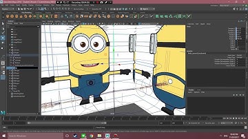 [Maya 2018]  Minion Low quality process  Speed Modeling