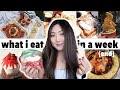 WHAT I EAT IN A WEEK(end) *CHEAT DAY EVERYDAY* | KOREATOWN MUKBANG, SOLVANG, SANTA BARBARA, PICNICS!