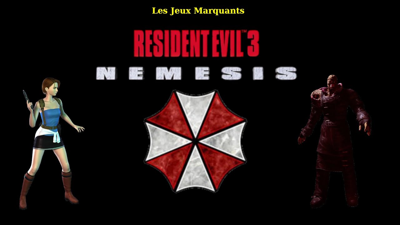 Les jeux marquants Présentation Resident Evil 3 Nemesis PS1