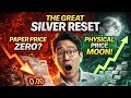 The Great Silver Reset: Paper Price Goes to ZERO, Physical Price to the MOON