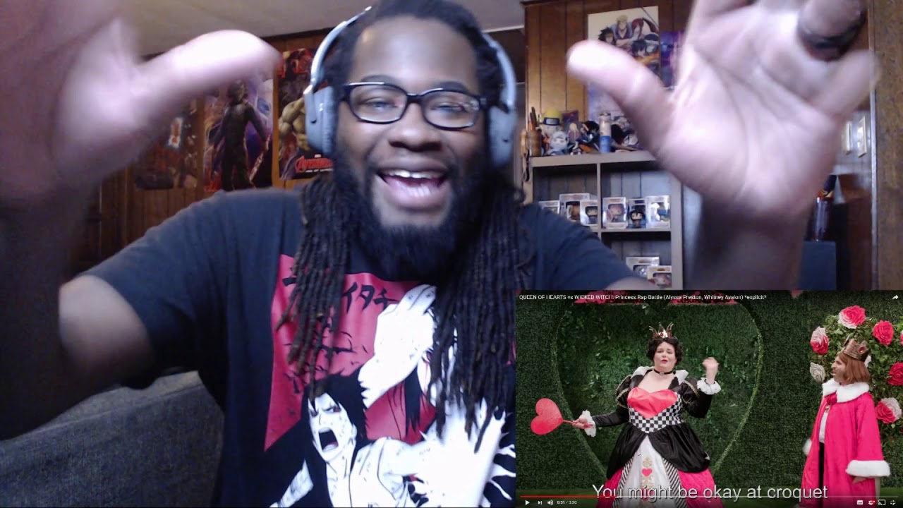 QUEEN OF HEARTS vs WICKED WITCH: Princess Rap Battle [Reaction]