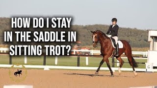 Hey dressage superstars! today i'm going to answer the question, how
do you sitting trot, part three - staying in saddle. this is third of
a ...