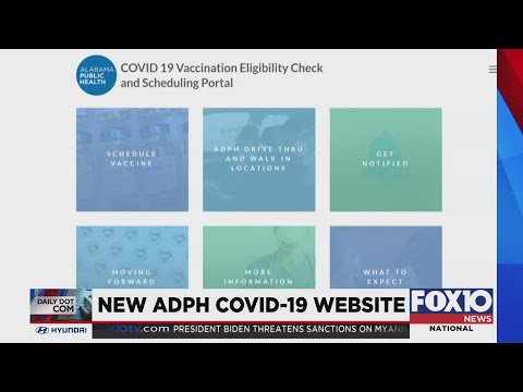 New Alabama COVID-19 Vaccine Eligibility Website