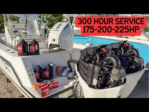 Full 300 Hour Service | Mercury 4 Stroke 175 - 200 - 225