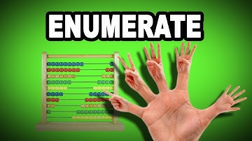 Learn English Words: ENUMERATE - Meaning, Vocabulary with Pictures and Examples