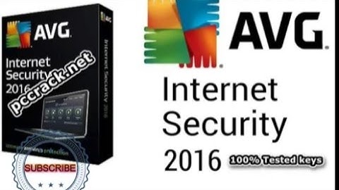 (AVG Tutorial) How to Install And Activate "AVG"2016 Full Version Till 2018(Trusted)