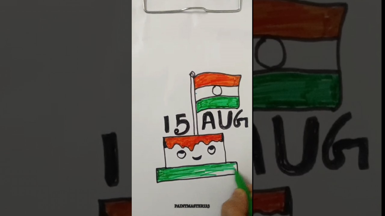 Indian flag drowning for beautiful drowning || 