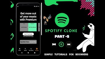 Spotify UI Flutter clone || Spotify clone - PART - 5