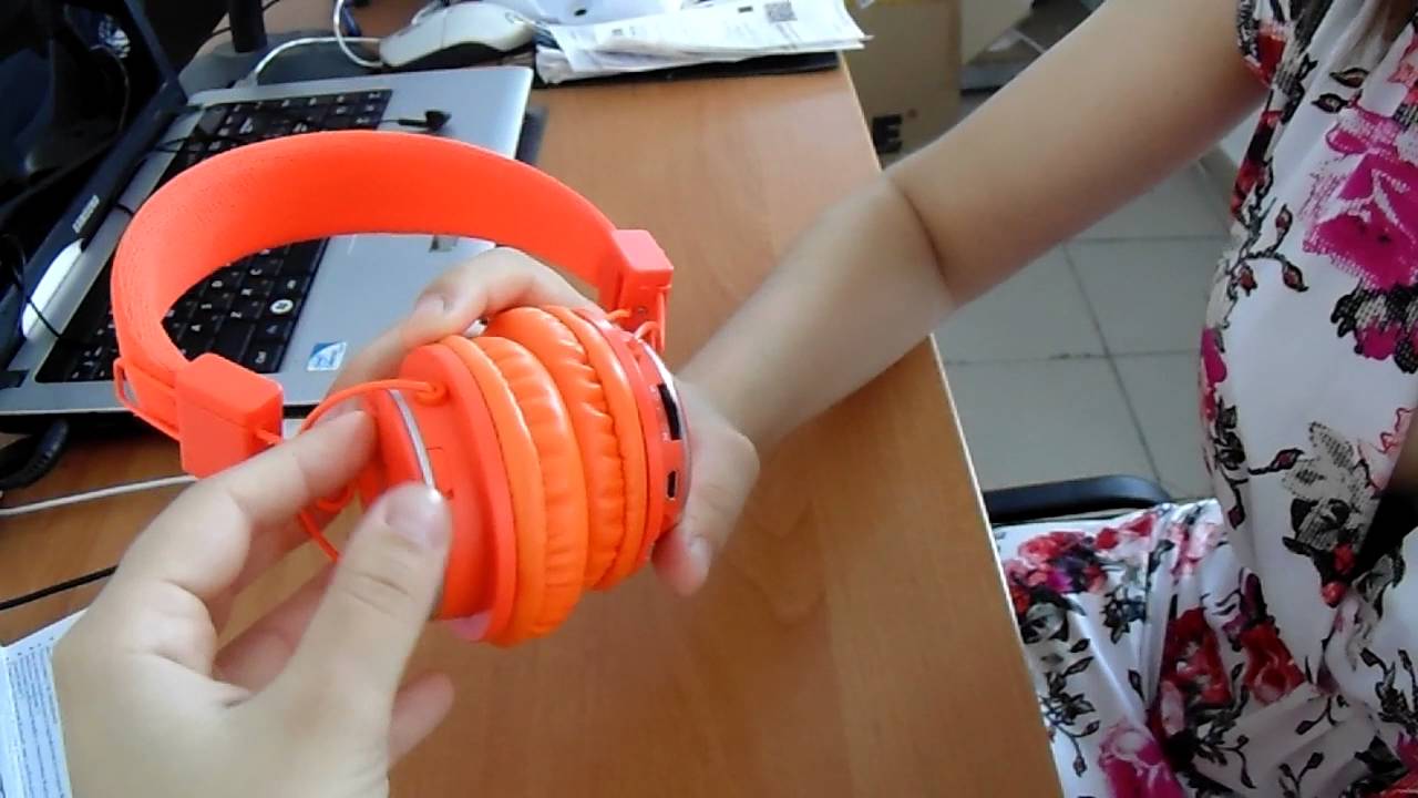 Блютуз наушники Atlanfa AT-7611 - YouTube