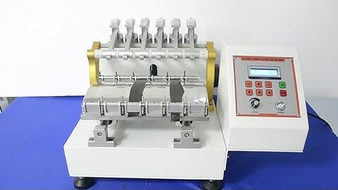 Electronic Rubbing Fastness Test Equipment Textile Dyeing Rubbing Tester CNS 1499