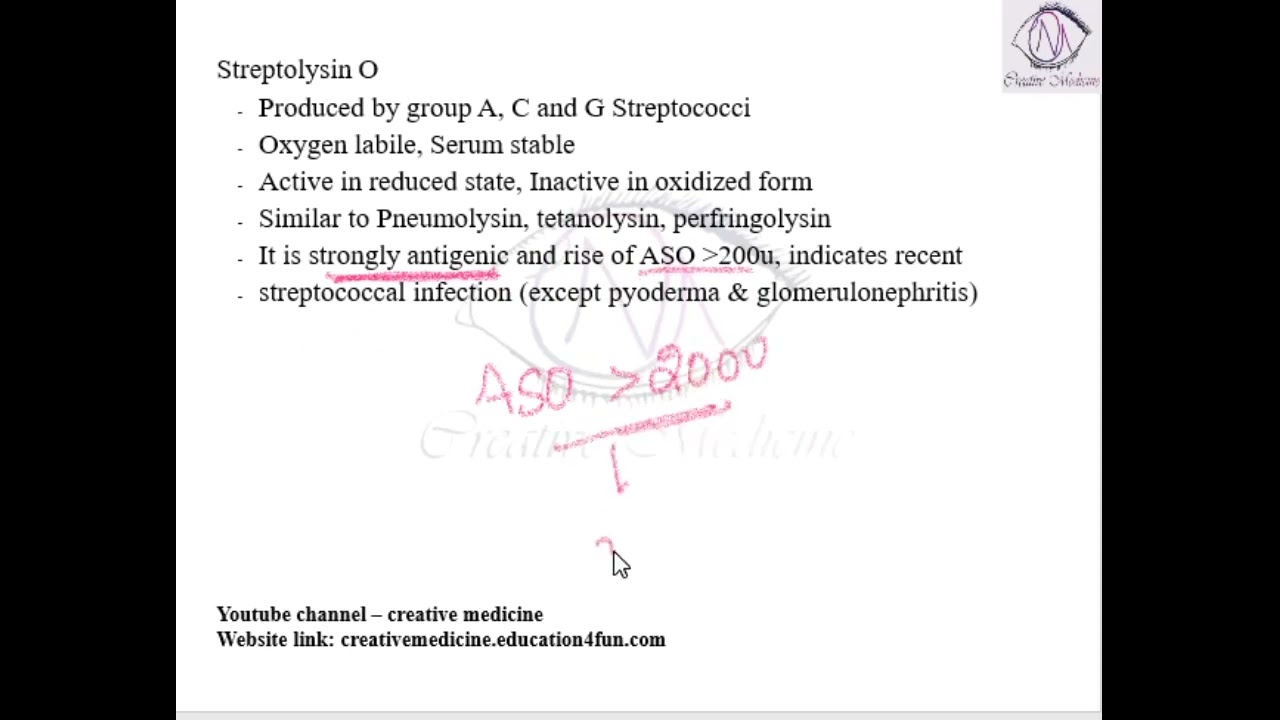 Lec 9 Streptococcus   Streptolysin O || MICROBIOLOGY || Microbiology