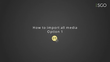 How to import media via Browser in Mistika Boutique? - Option 1