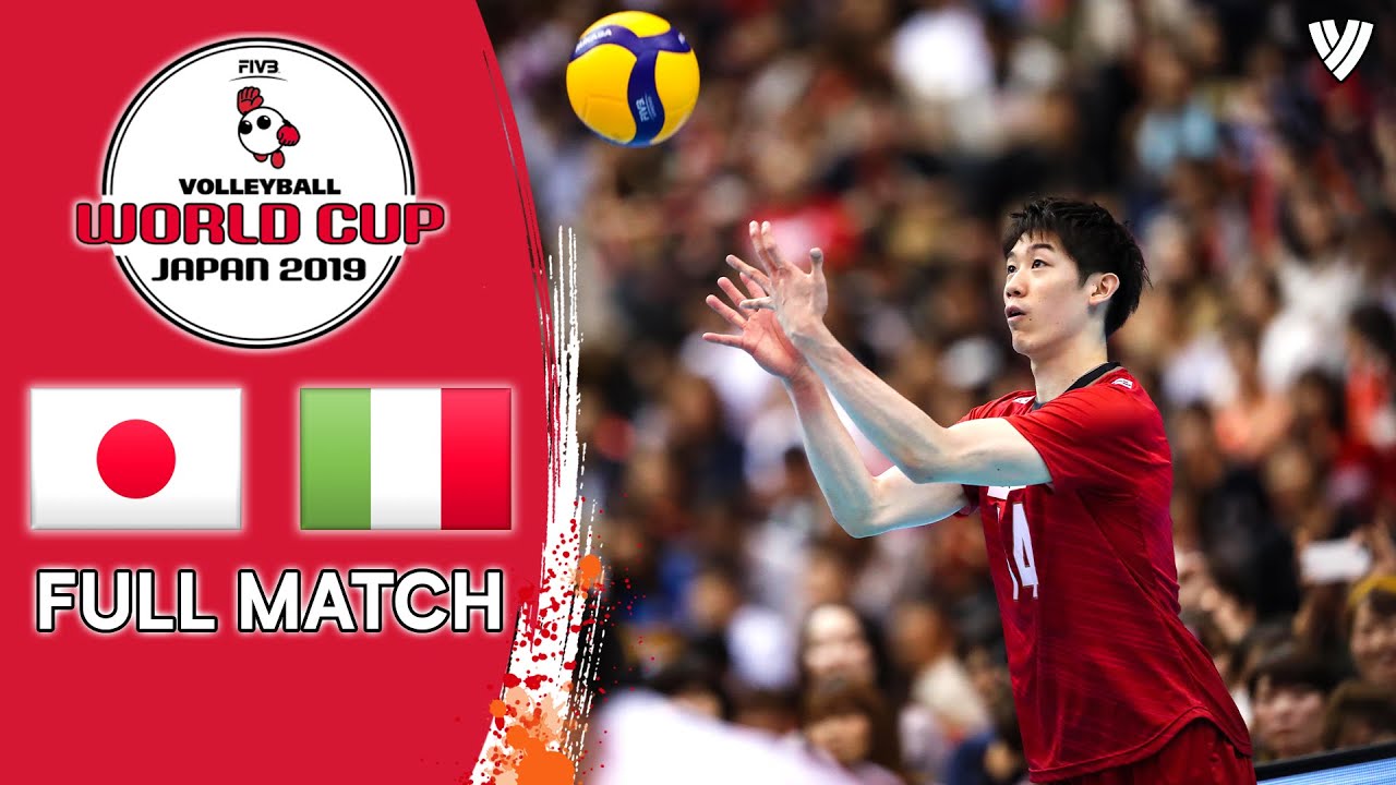 Japan 🆚 Italy - Full Match Mens Volleyball World Cup 2019