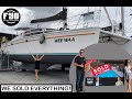 We sold everything  bought a 43 foot catamaran to sail australia  hopefully the world ep 2