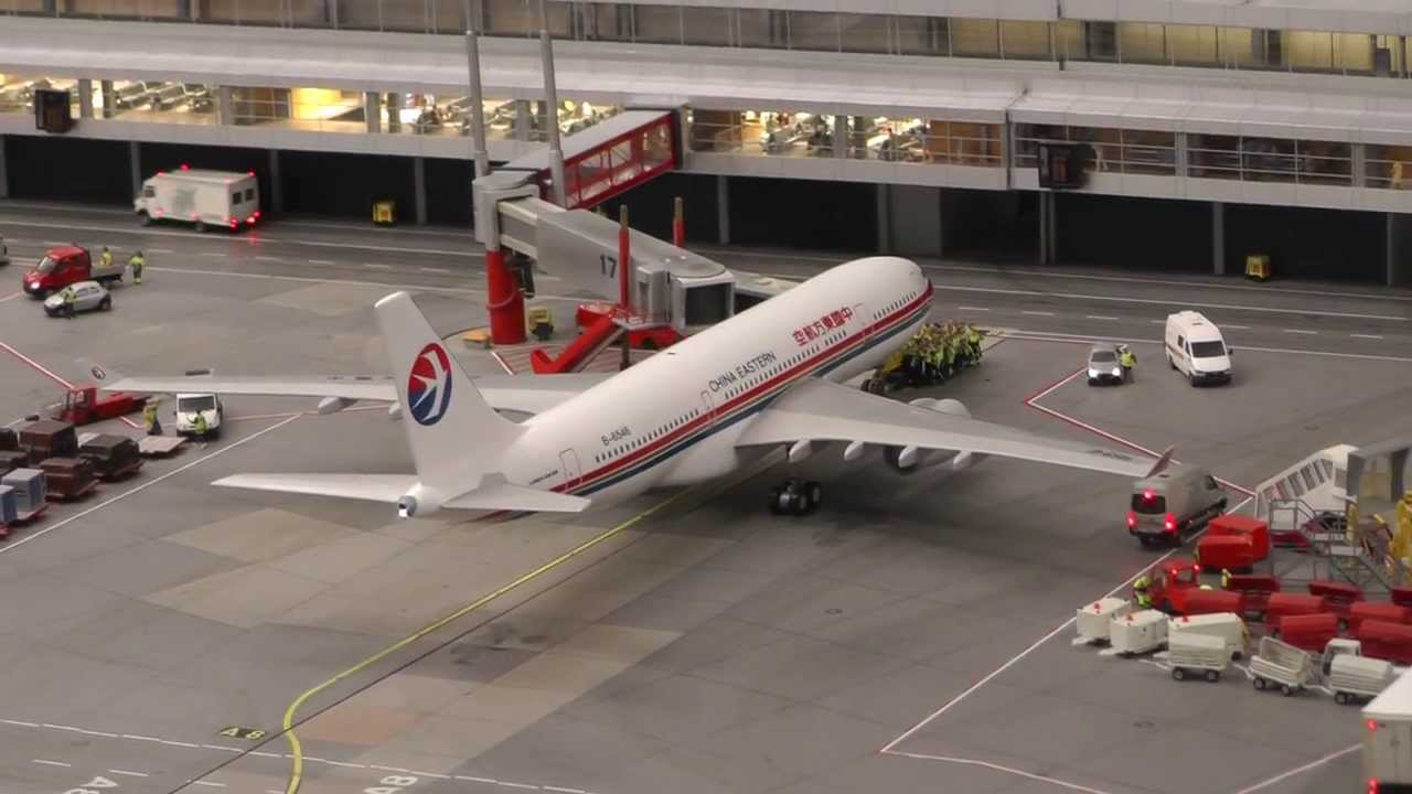 The Biggest HO scale Airport of the world in Miniatur Wunderland