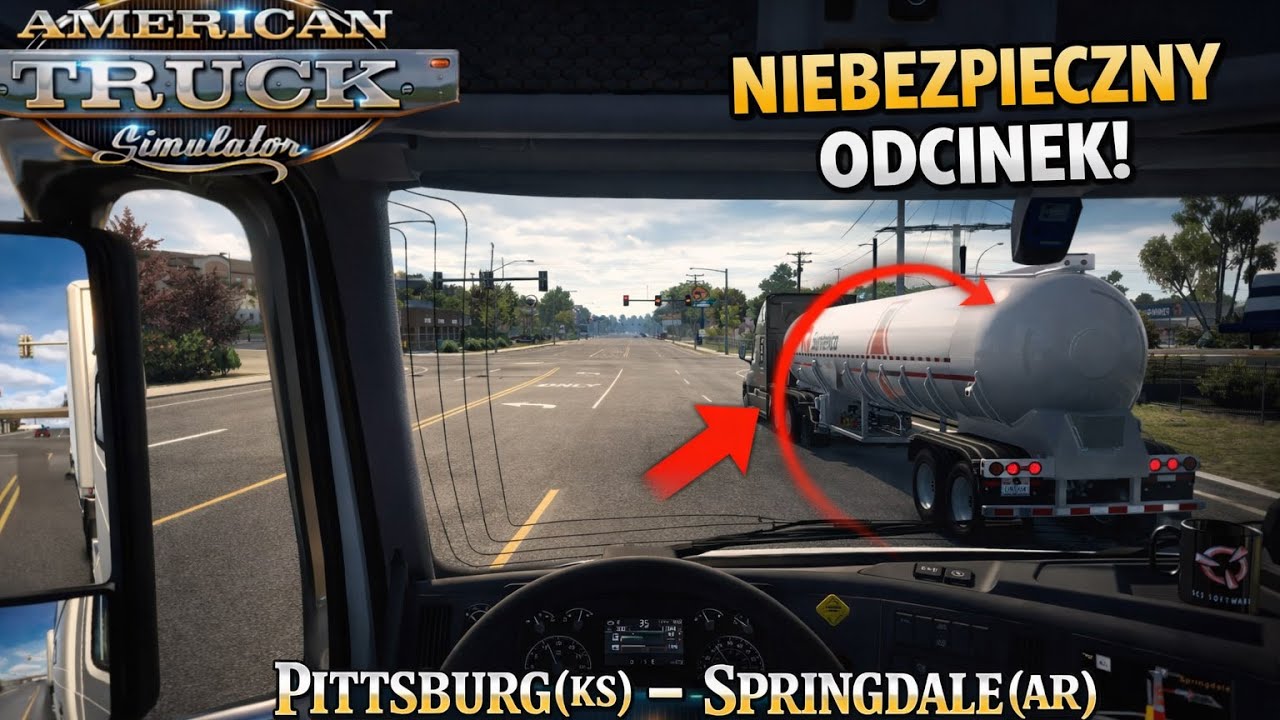 Zlecenie #73 🚛 Pittsburg (KS) – Springdale (AR) | American Truck Simulator | No Commentary